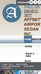 Mobile Screenshot of affinityairportsedan.com